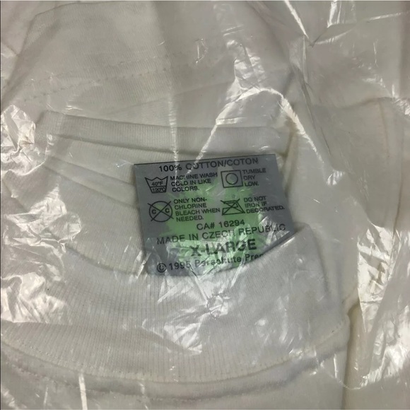 1995 Goosebumps White Skeleton Deadstock Shirt - Picture 8 of 12